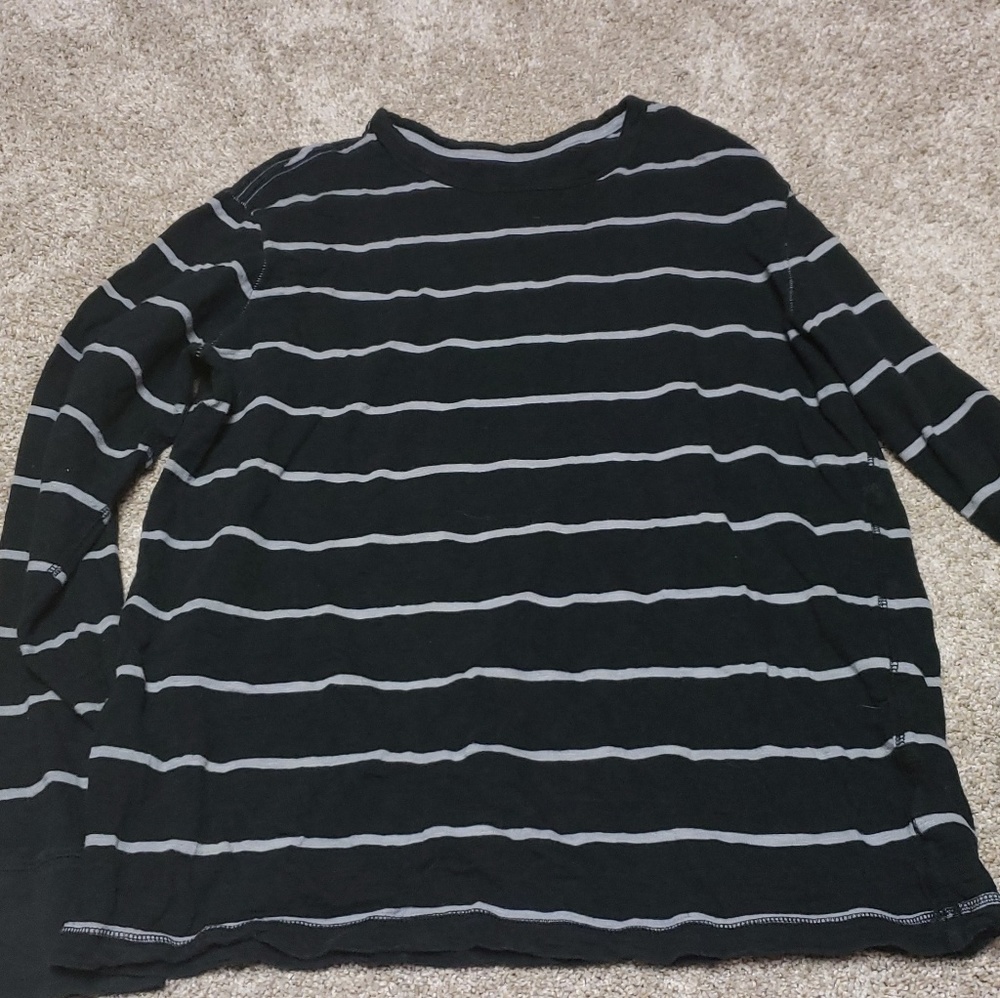 Striped Men's long sleeve tee